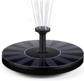 Garden Solar Water Fountain with 1.5W Pump